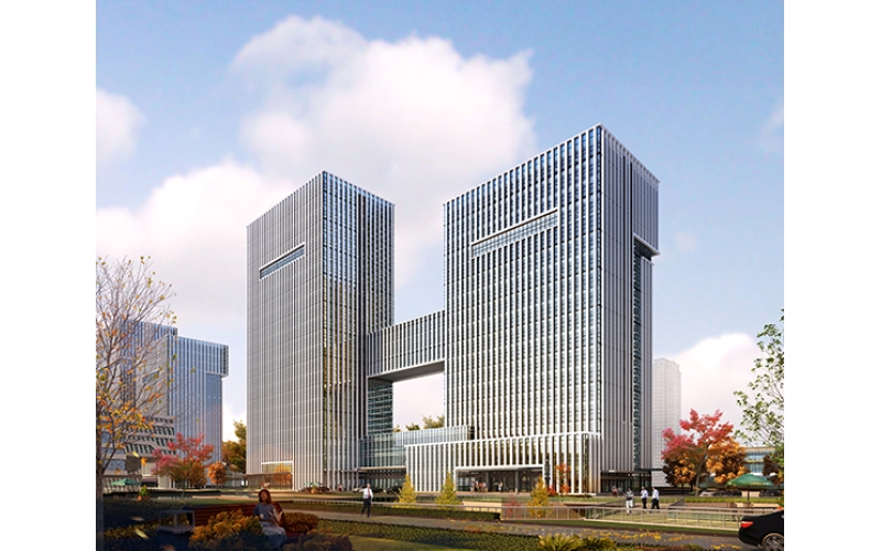 黃藍(lán)時(shí)代國(guó)際金融港B樓