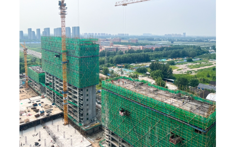 鏖戰(zhàn)三伏天 聊城項目建設的“速度與激情”